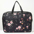 Floral Printed Canvas & PU Laptop Bag Fit 15.6 Inch Laptop